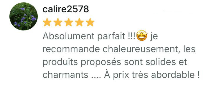 Absolument parfait !!!! je recommande chaleureusement